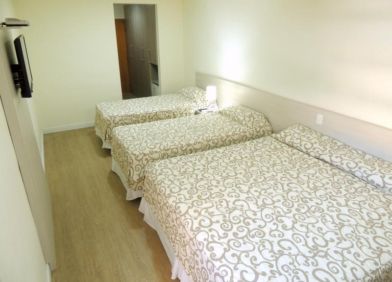 Apartamento Executivo triplo camas